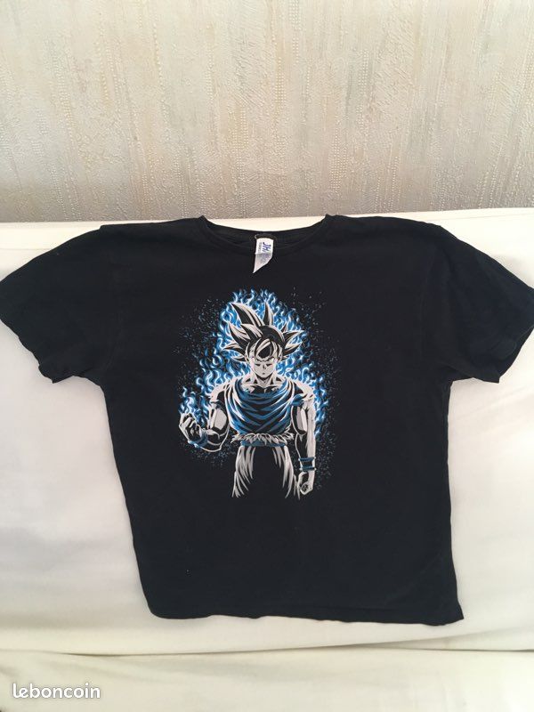 T-Shirt Garçon Old Navy Dragon Ball Z - Bleu Marine Taille S (6/7 Ans) Neuf