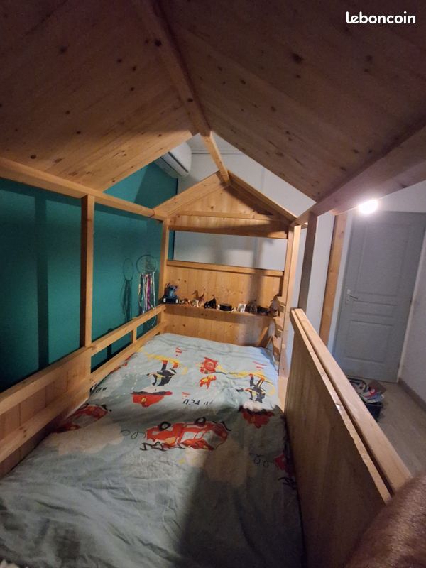 Lit cabane en bois (image 3)