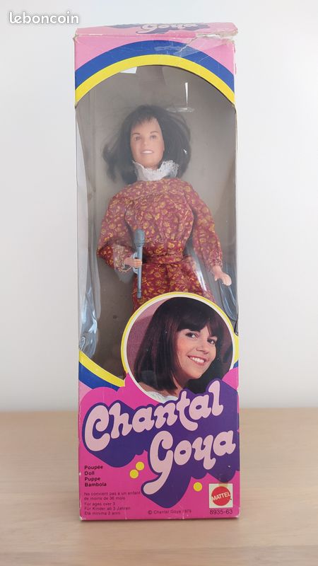 Poupée Barbie Mattel 8935-63 De 1979, édition Chantal Goya, En Boîte, Occasion