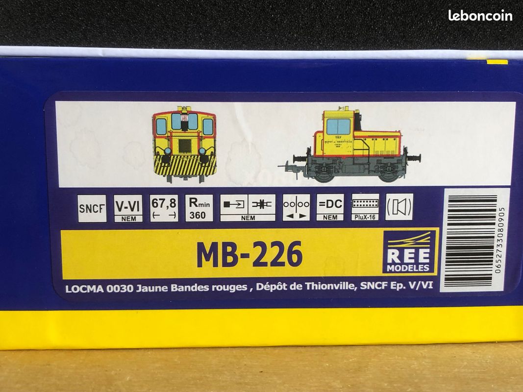 Ree Modeles MB226 Locotracteur diesel Y2200 LOCMA 0030