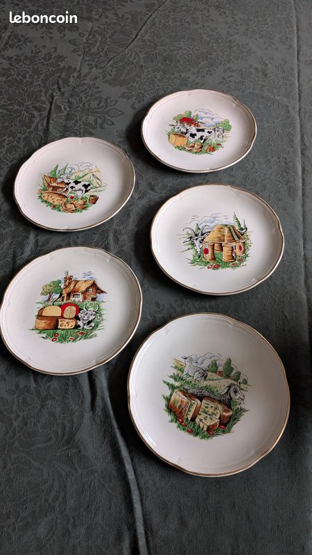 Assiettes vintage (image 1)