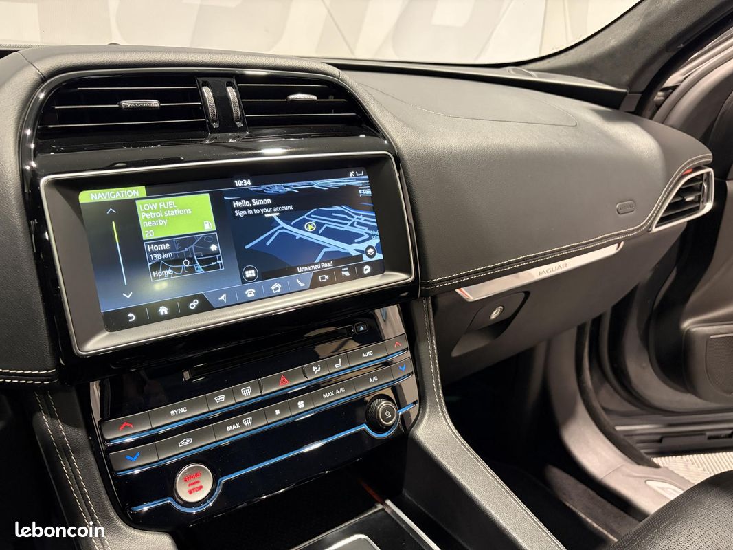 JAGUAR F-PACE 3.0i V6 Suralimenté 380 BVA Stop/Start AWD S (image 11)
