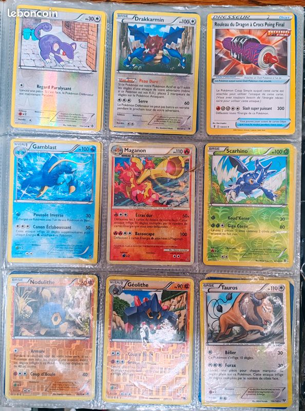 Cartes de toutes générations pokémon (image 8)