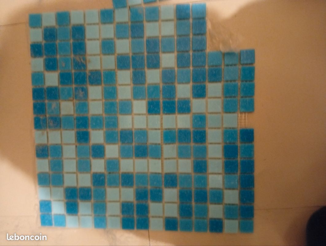 Mosaïque bleue carrelage (image 7)