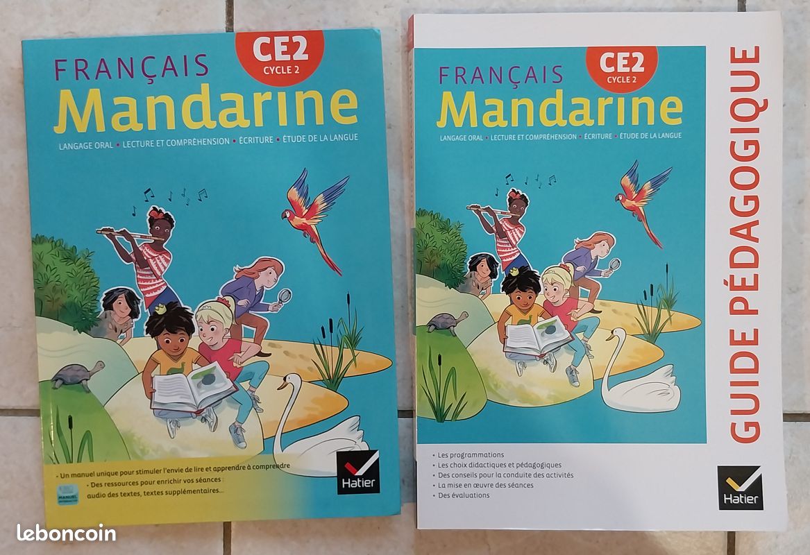 Français Mandarine CE2 chez Hatier (image 1)