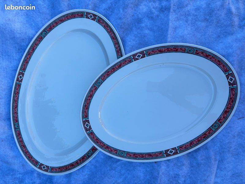 Lot de 2 plats de service Villeroy et Boch (image 1)