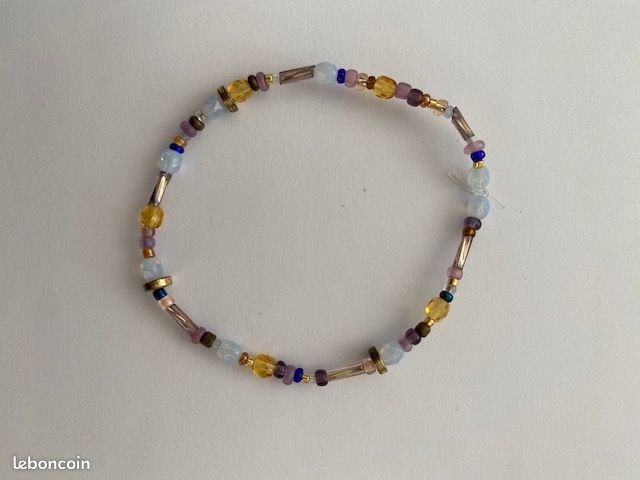 Lot de 3 magnifiques bracelets avec perles Swarovski NEUFS (image 1)