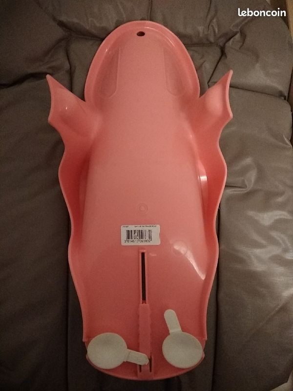 Transat de bain Thermobaby rose - Made in France (image 3)