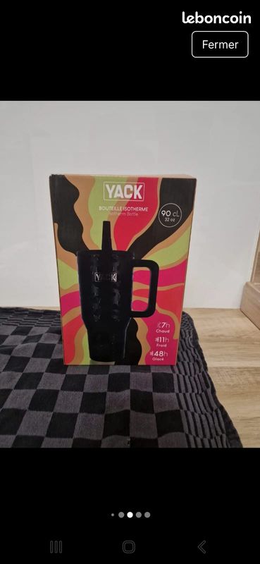 Bouteille isotherme yack (image 1)