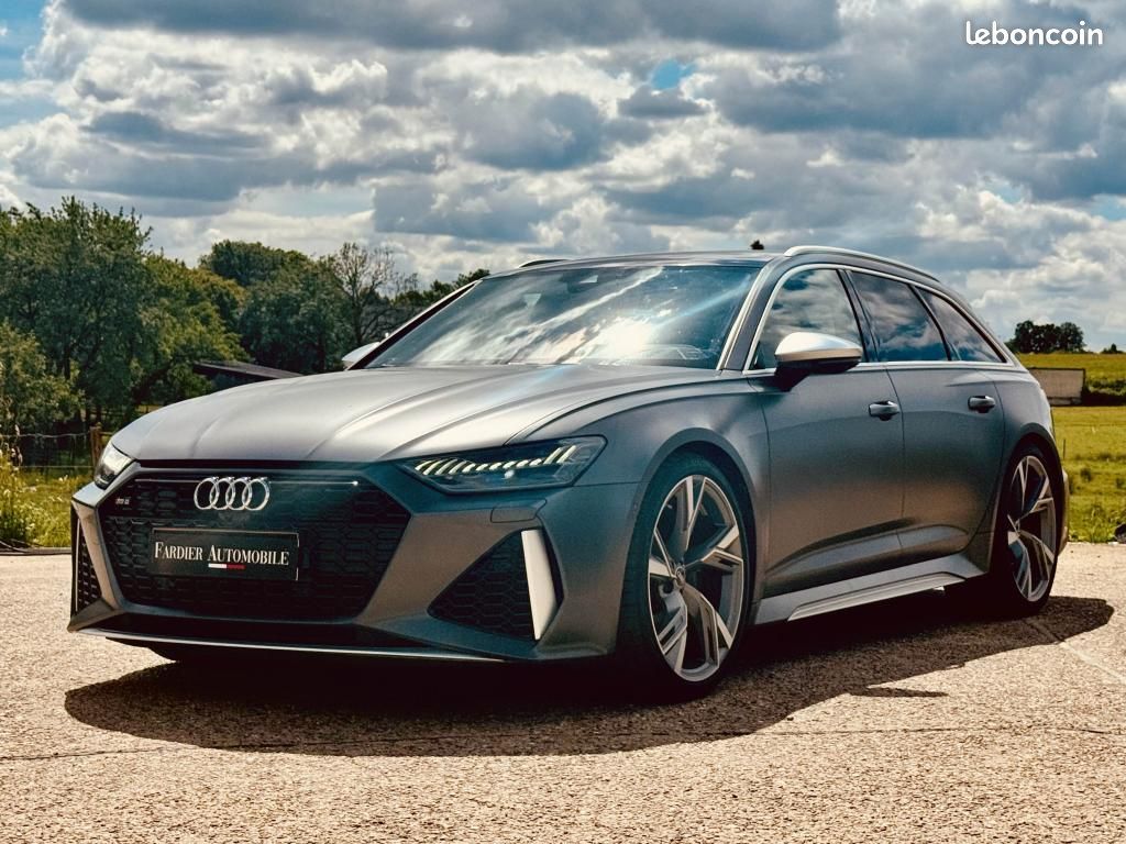 AUDI RS6 AVANT Quattro 4.0i V8 TFSI - 600 - BVA Tiptronic 2019 BREAK (image 1)