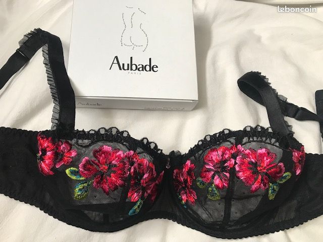 Soutien-gorge grand maintien coton imprimé fleuri Capella - sans