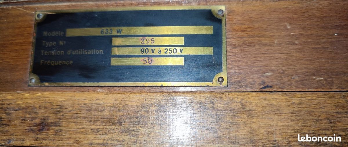 Ancien poste de radio marconi (image 3)