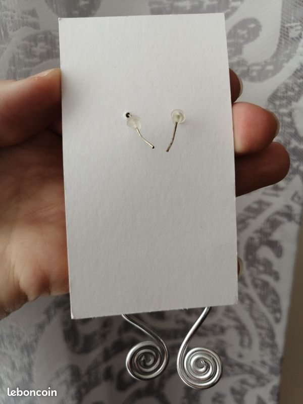 Boucles d'oreilles sans nickel (image 3)