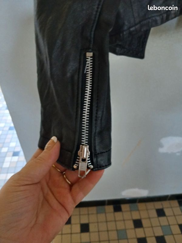 Veste en cuir taille M (image 8)
