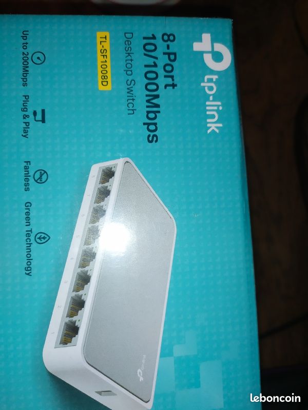 Switch 100 Mpbs 8 ports (image 1)