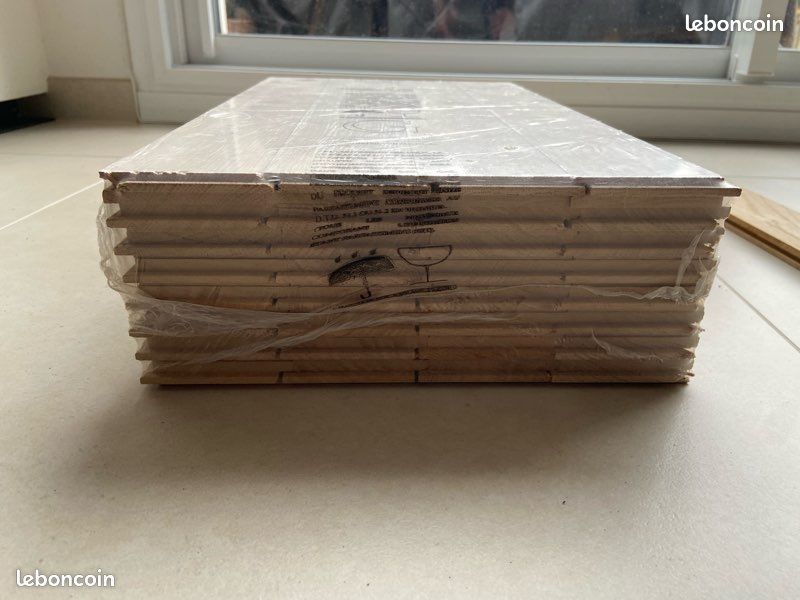 Parquet bois chêne, bâton rompu 14x70x500 (image 3)
