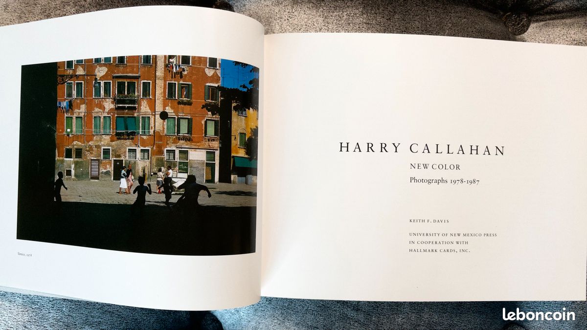 Harry CALLAHAN. New Color Photographs 1978-1987 - Livres