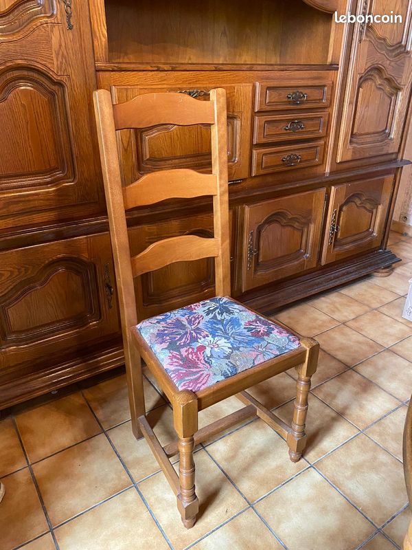 Ensemble salle à manger en chêne (image 3)