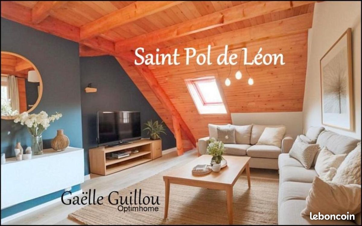 Appartement 2 pièces 40 m² · à Saint-Pol-de-Léon · 40 m² · 134 000 €