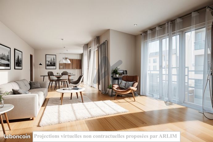 Appartement 4 pièces 104 m²