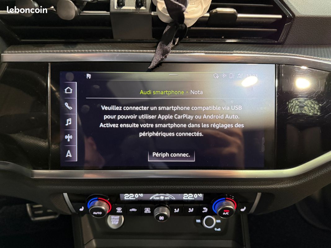 AUDI Q3 SPORTBACK 35 TDI 150 CV S tronic 7 S line + TOIT OUVRANT + APPLE CARPLAY + HAYON ELECTRIQUE (image 22)