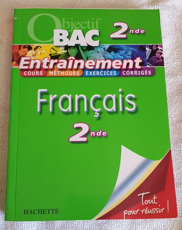 Livre Objectif BAC Français 2nde - VL83160 (image 1)