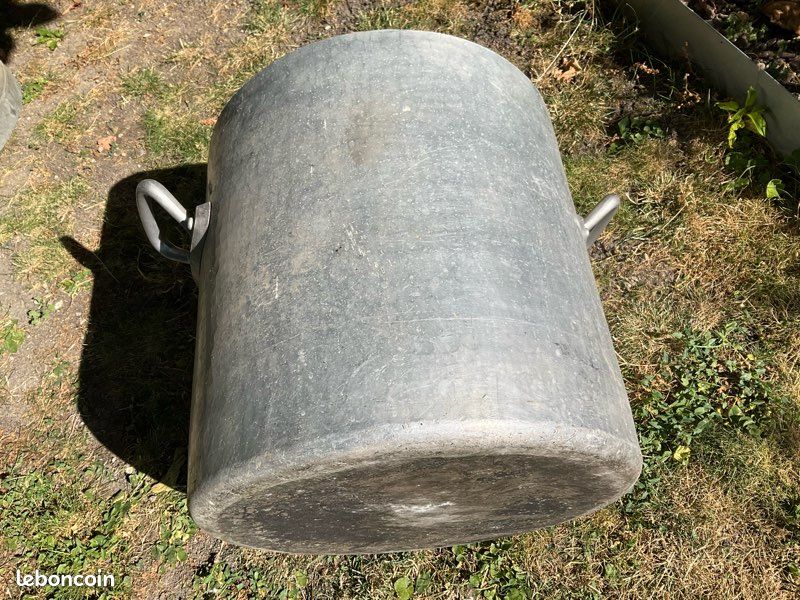 Bassine en aluminium martelé (image 2)