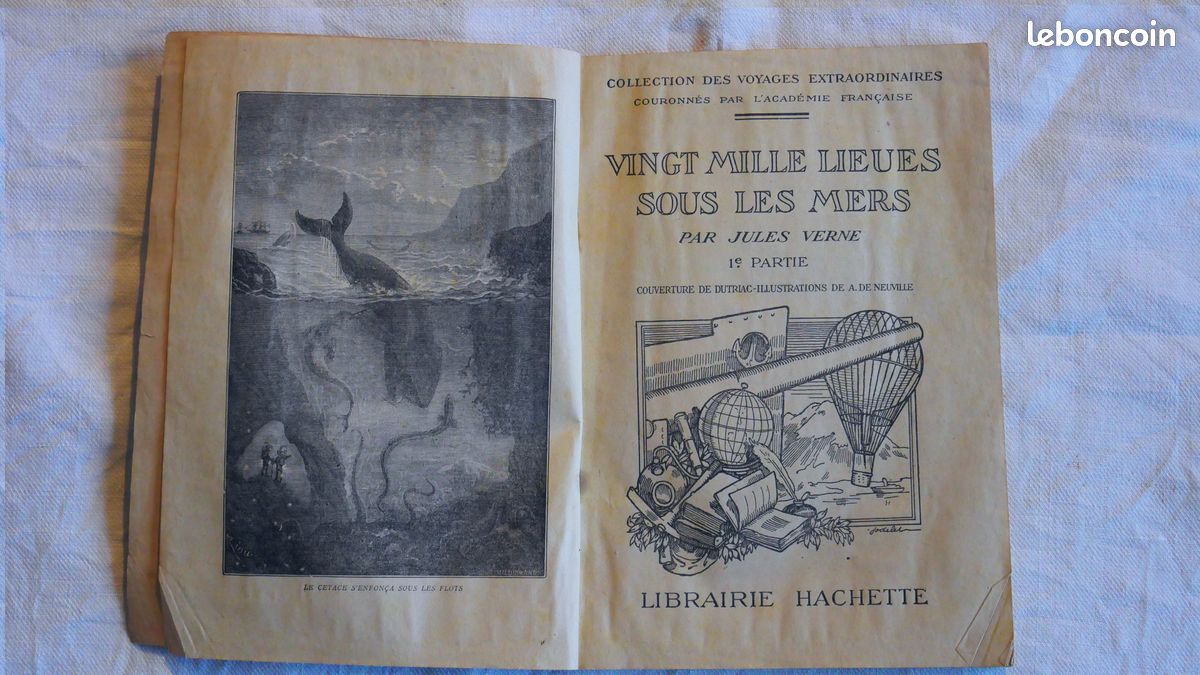 Les voyages extraordinaires - Jules Verne - 20 000 lieues sous les mers - 1iere partie (image 5)