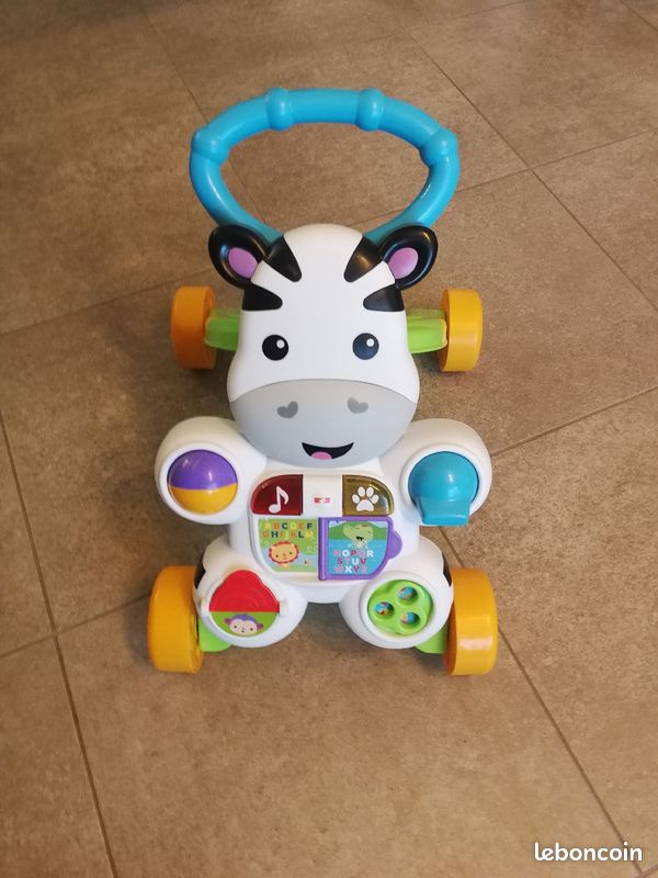 Trotteur zèbre Fisher Price (image 1)