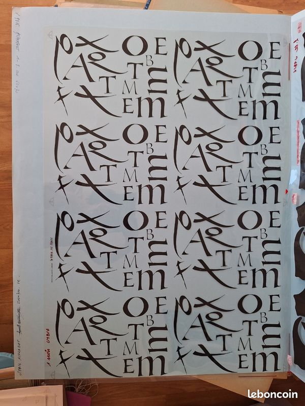 Serigraphie Alphabet (image 2)