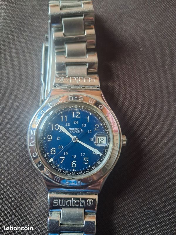 Swatch Irony Big « Happy Joe Blue » (référence YGS400GX) (image 2)