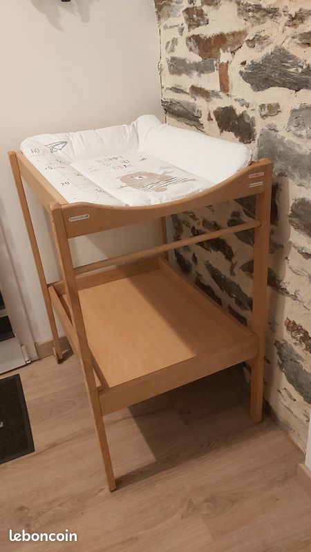 Table a langer avec matelas neuf (image 2)