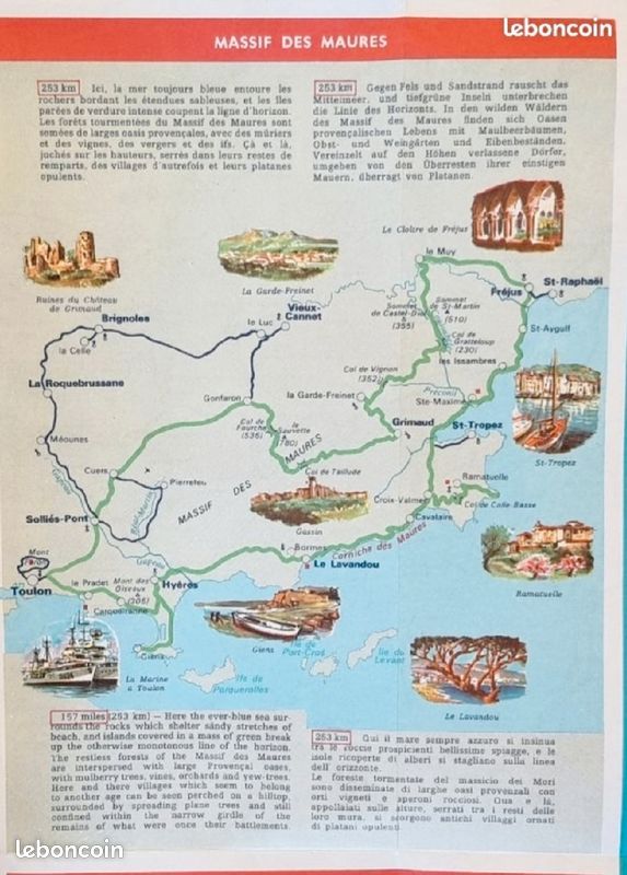 Carte du sud est de la France_Esso_1962*Reservé André (image 11)