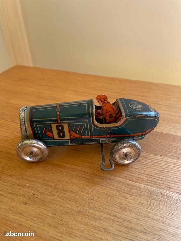 voiture en tôle moteur à clé clockwork tintoy ancien 13,5 cm - eBay