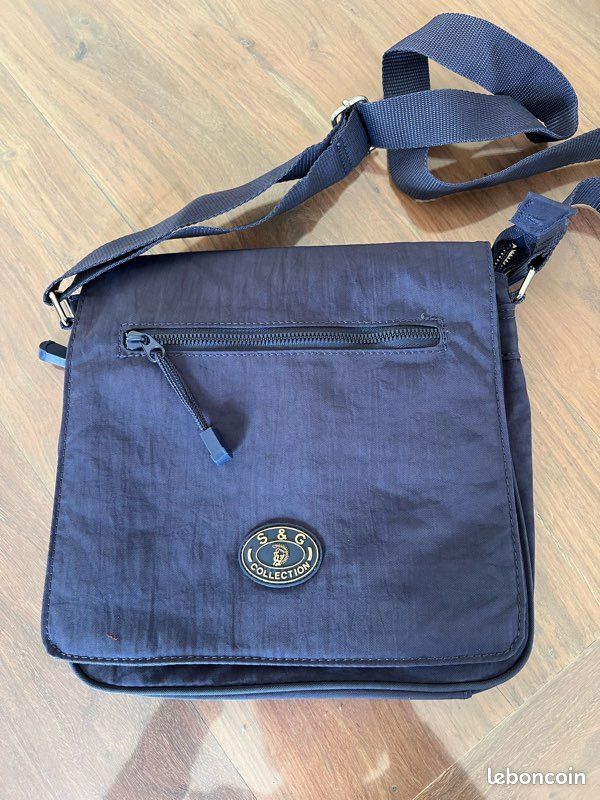 Sac bandoulière S&G collection bleu Accessoires Bagagerie