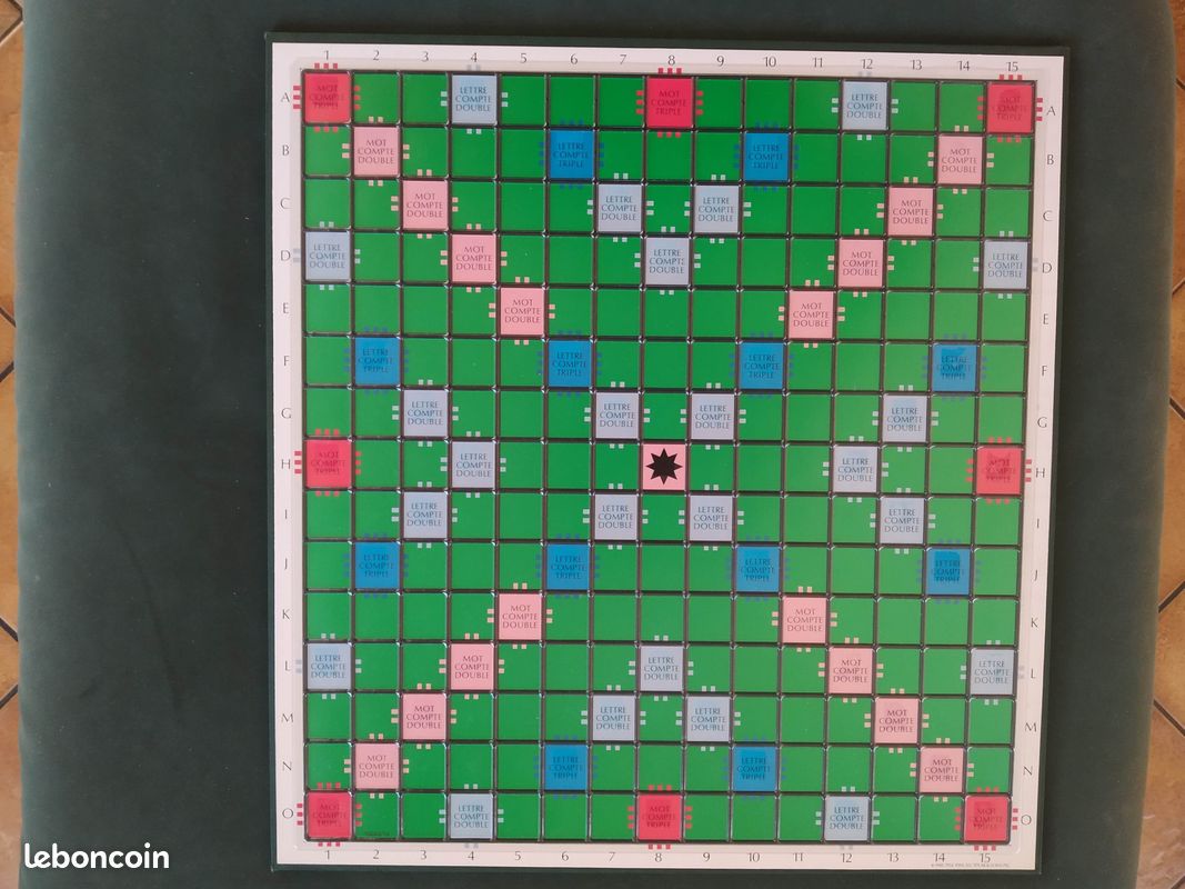 JEU SCRABBLE DE LUXE - TOP 10 AVJ19 - JEUX DE SOCIÉTÉ / Adultes (général