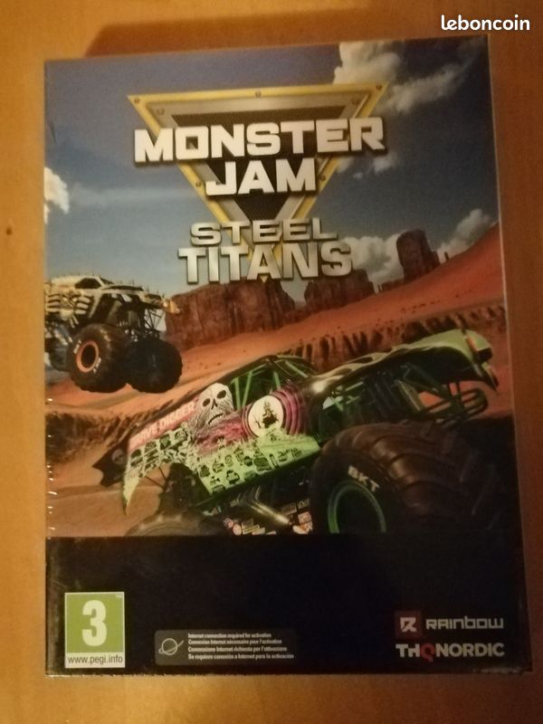 Monster jam Steel titans jeu PC neuf (image 1)