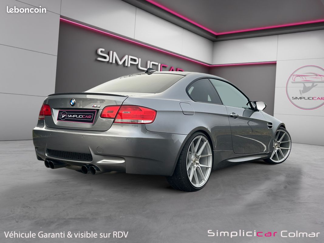 BMW M3 E92 M3 Coupe Toit Carbone Echappement Eisenmann Jantes 20 Garantie 12 Mois (image 3)