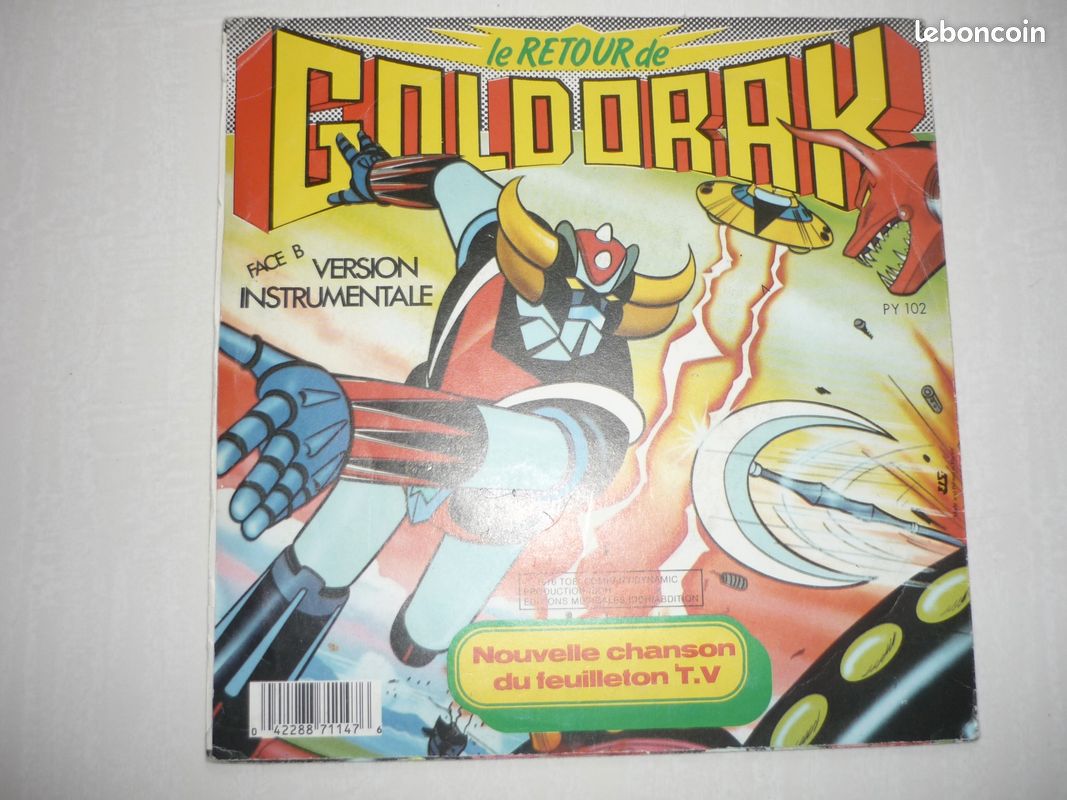 LOT de 5 45T Goldorak (image 8)