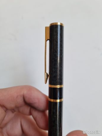 Stylo Plume Waterman CF Vintage – Plaque Or – État Correct Sans Encre – Occasion