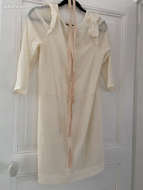 Robe Sandro taille 3 crème (image 3)