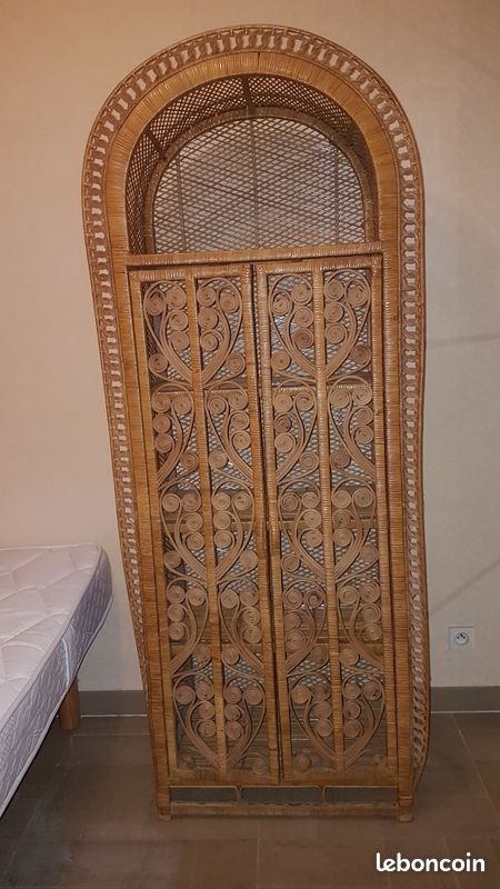 Armoire en osier (image 1)