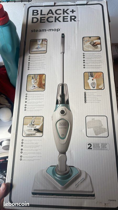 Aspirateur vapeur black+decker (image 1)