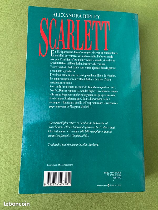 Scarlett, Alexandra Ripley (image 2)