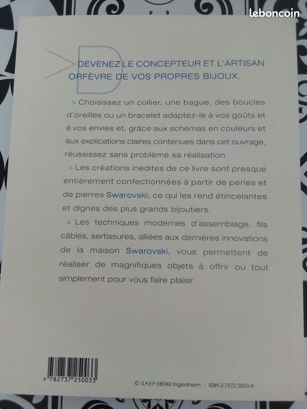 Livre "Créations en perles de cristal" (image 2)