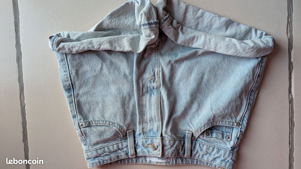 Short Jennyfer En Jean - Taille 34 (XS) Bleu, Occasion Très Bon état