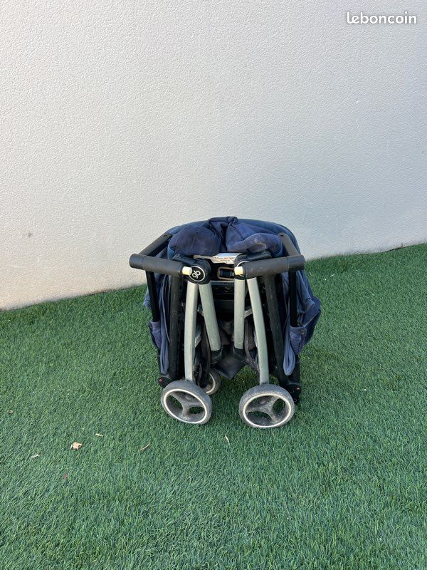 Poussette Pliable Pockit+ All City Bleue (image 5)