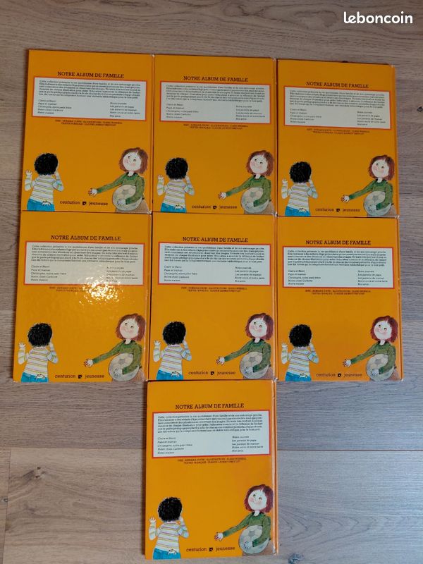 Lot de 7 livres notre album de famille vintage (image 10)