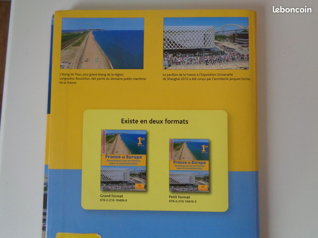 Livre Géographie -1ere- 2011- France et Europe -Dynamiques des territoires ds mondialisation-Magnard (image 3)