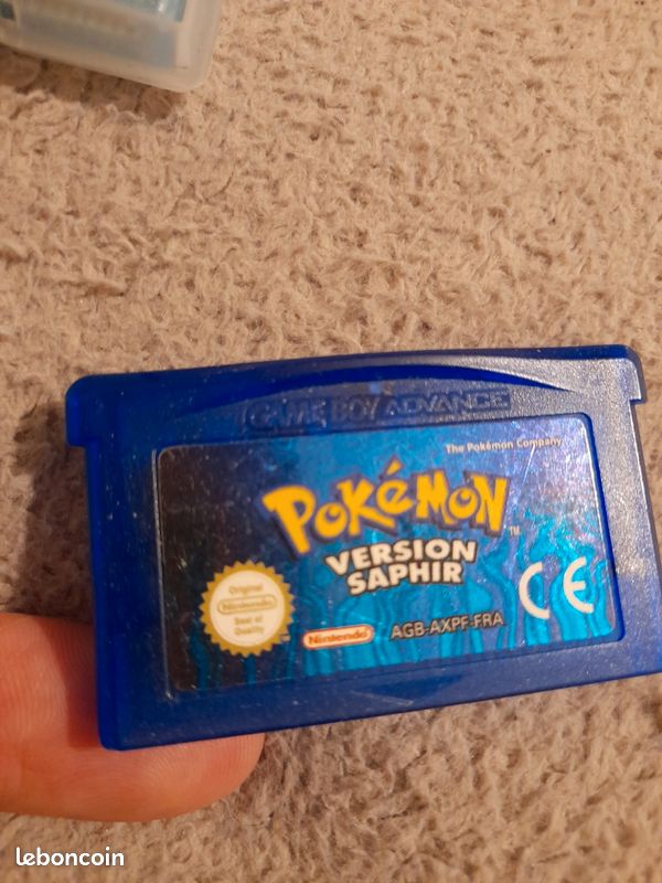 Pokémon Sapphire Version Game Boy Advance (PAL Version) (Doboz nélkül